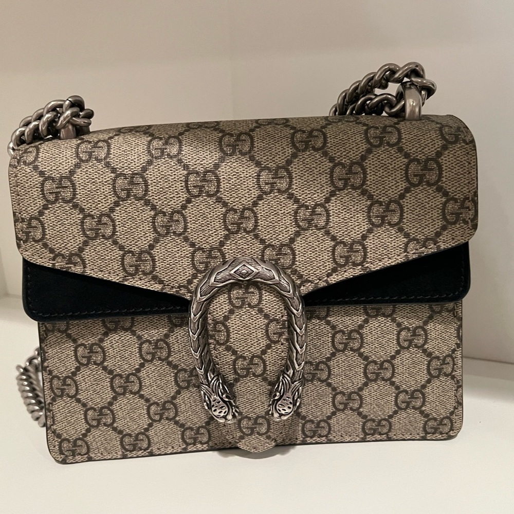 Gucci Beige and Black Women's Bag